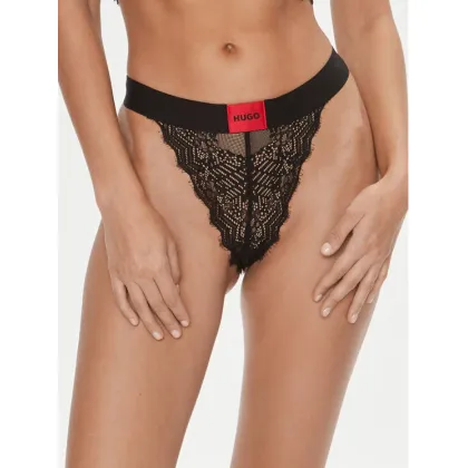 Zdjęcie Hugo Figi klasyczne Brief Lace 50502787 Czarny HUGO