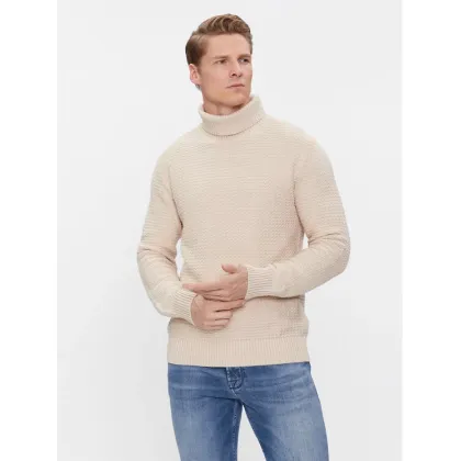 Zdjęcie Selected Homme Golf 16091739 Beżowy Regular Fit