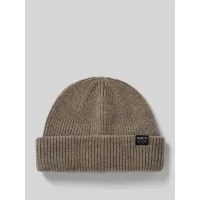 Zdjęcie Czapka beanie z detalem z logo model ‘FEODORE’