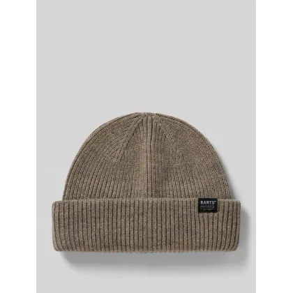 Zdjęcie Czapka beanie z detalem z logo model ‘FEODORE’