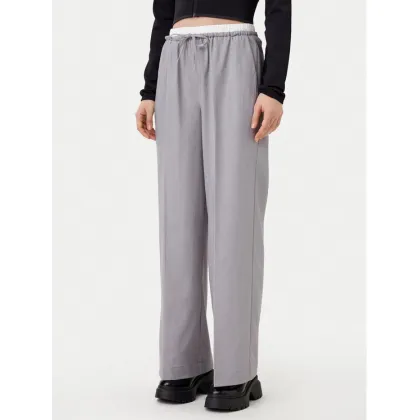 Zdjęcie Noisy May Spodnie materiałowe Alva 27033258 Szary Straight Fit