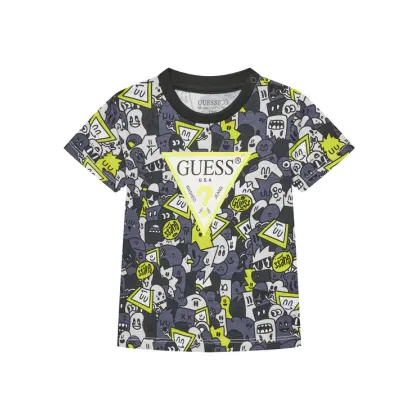 Zdjęcie Guess T-Shirt N5YI04 K8HM4 Szary Regular Fit