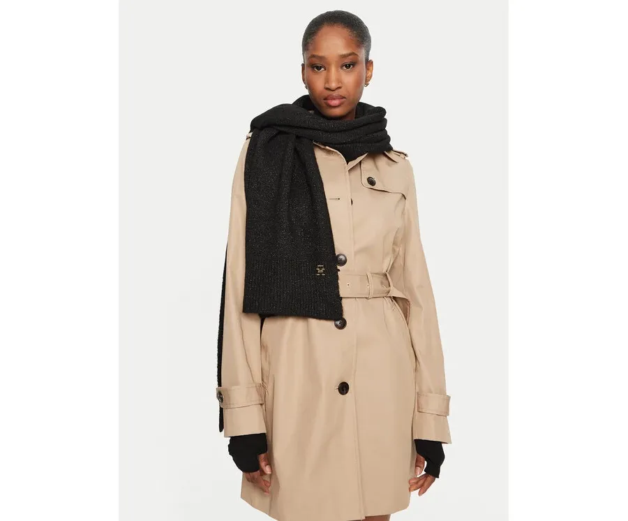 obrazek 1 Tommy Hilfiger Szalik AW0AW16646 Czarny