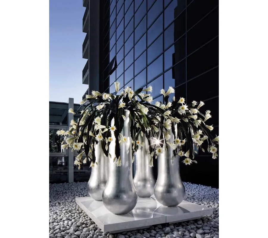 obrazek 4 Designerska donica z kwiatami na taras - Luxury Products