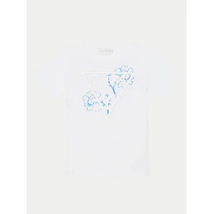 Zdjęcie Guess T-Shirt L5GI09K 8HM4 Biały Regular Fit