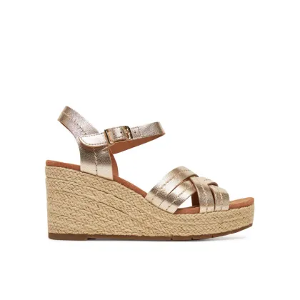 Zdjęcie Clarks Espadryle Sabina Strap 26181463 Złoty