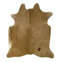 Picture A prestigious cowhide rug for elegant interiors