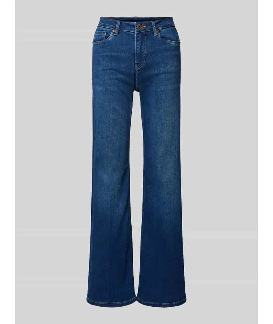 obrazek 1 Jeansy rozkloszowane z 5 kieszeniami