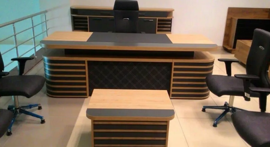 obrazek 2 Nowoczesny komplet mebli do gabinetu i biura - Konfull