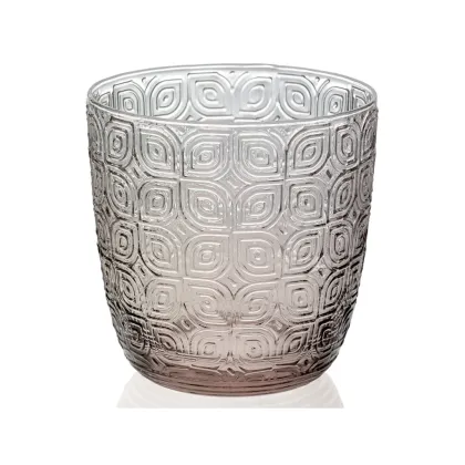 Zdjęcie Stylowy komplet 6 szarych szklanek do wody Sixties – IVV