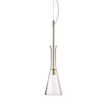 Zdjęcie Lampa sufitowa z włoskiego kryształu o niepowtarzalnym designie - Il Paralume Marina