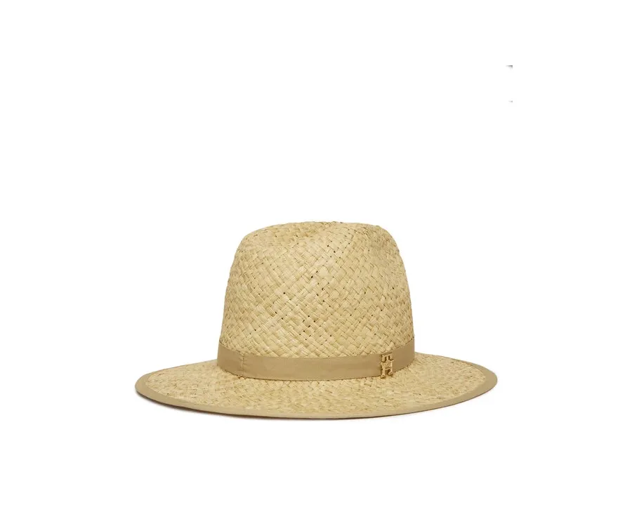 obrazek 1 Tommy Hilfiger Kapelusz Premium Beach Fedora AW0AW17135 Beżowy