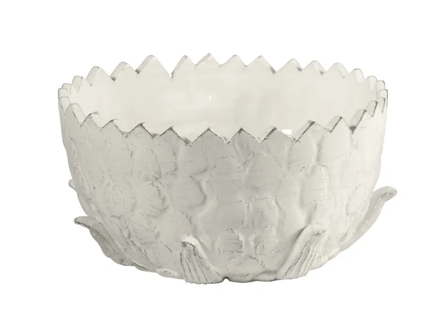 obrazek 1 Mała włoska ceramiczna biała misa 25 cm - Virginia Casa