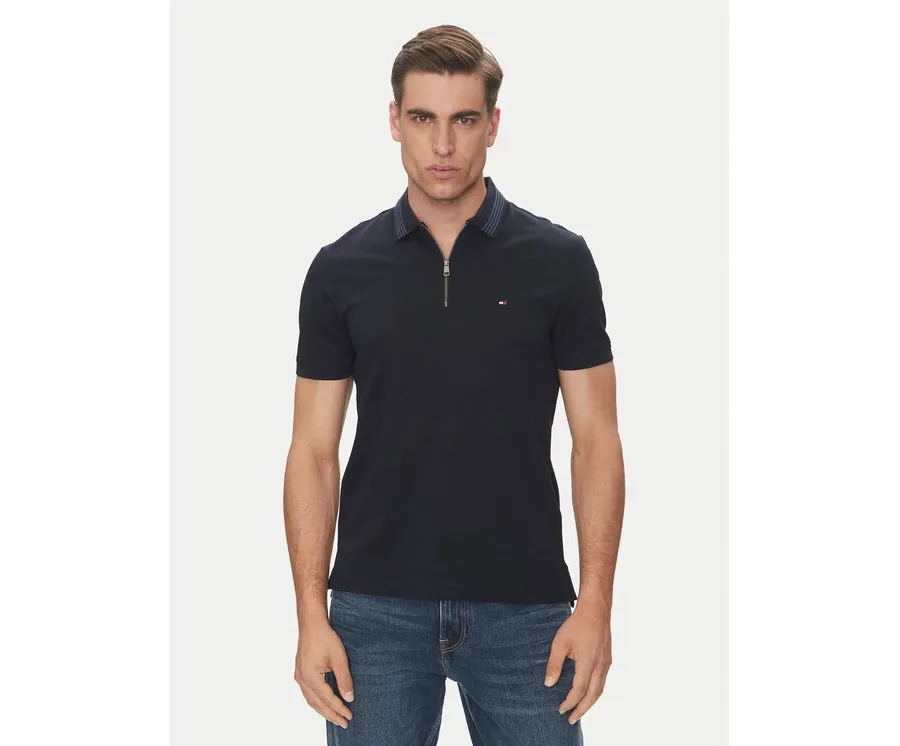 obrazek 1 Tommy Hilfiger Polo MW0MW38473 Granatowy Regular Fit