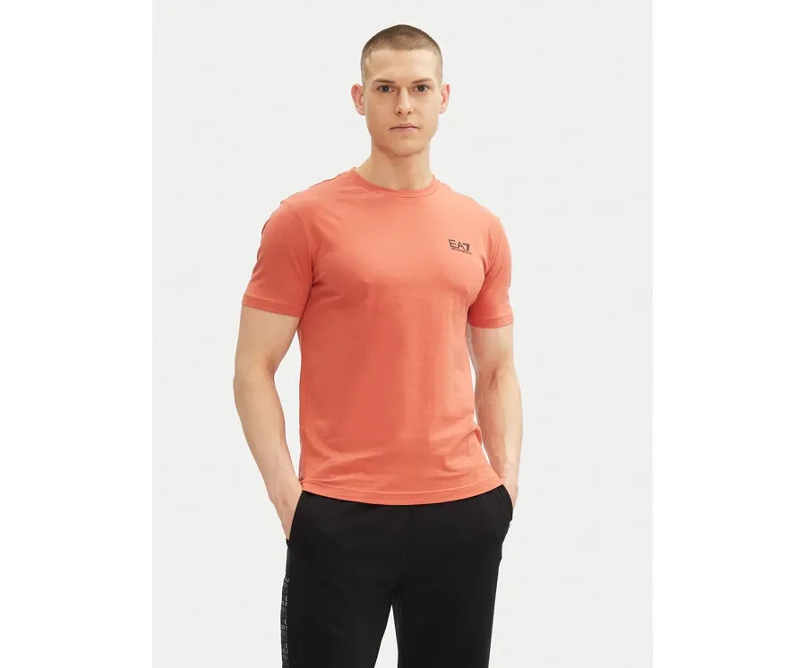 obrazek 1 EA7 Emporio Armani T-Shirt 8NPT25 PJVPZ U3010 Pomarańczowy Regular Fit