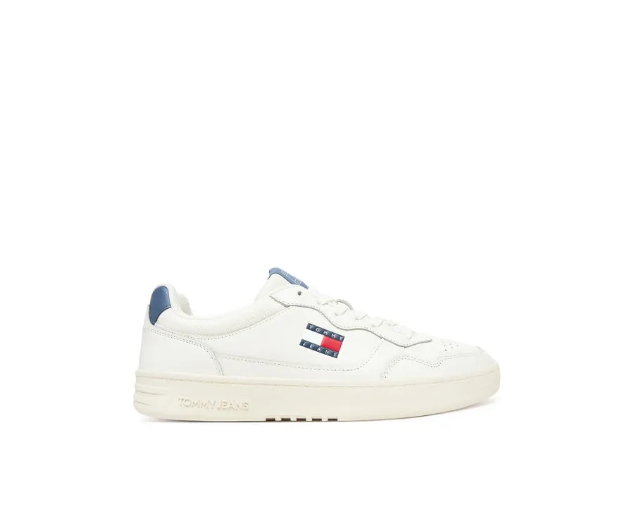 obrazek 1 Tommy Jeans Sneakersy (New)Tjm Cupsole Leather Ess EM0EM01443 Biały