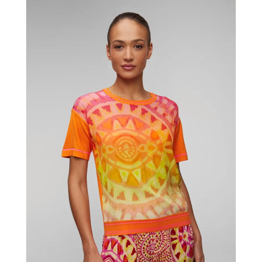 obrazek 1 T-shirt Z Jedwabiu Damski Sportalm
