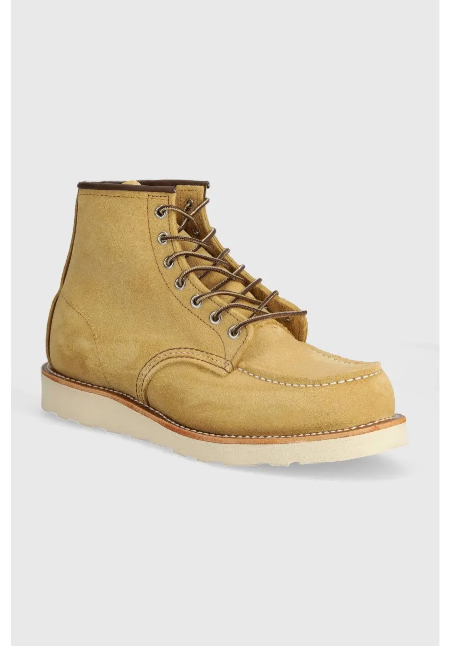 obrazek 1 Red Wing buty zamszowe Moc Toe męskie kolor beżowy 8833