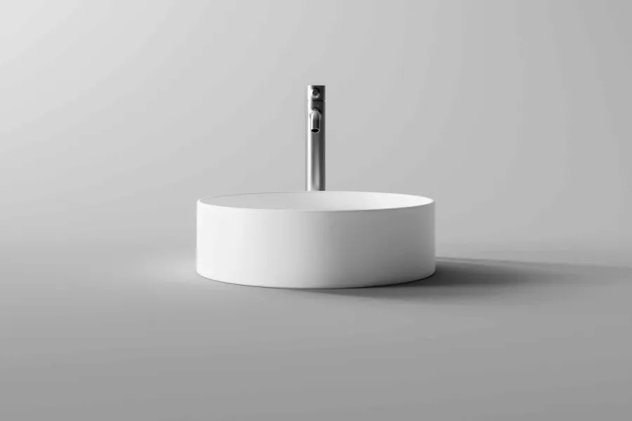 obrazek 2 Ceramiczna umywalka nablatowa Chia od włoskiej marki