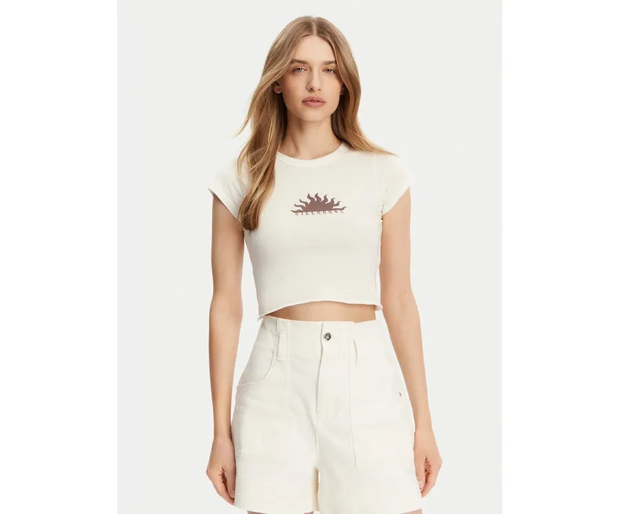 obrazek 1 Billabong Top EBJZT00436 Biały Regular Fit