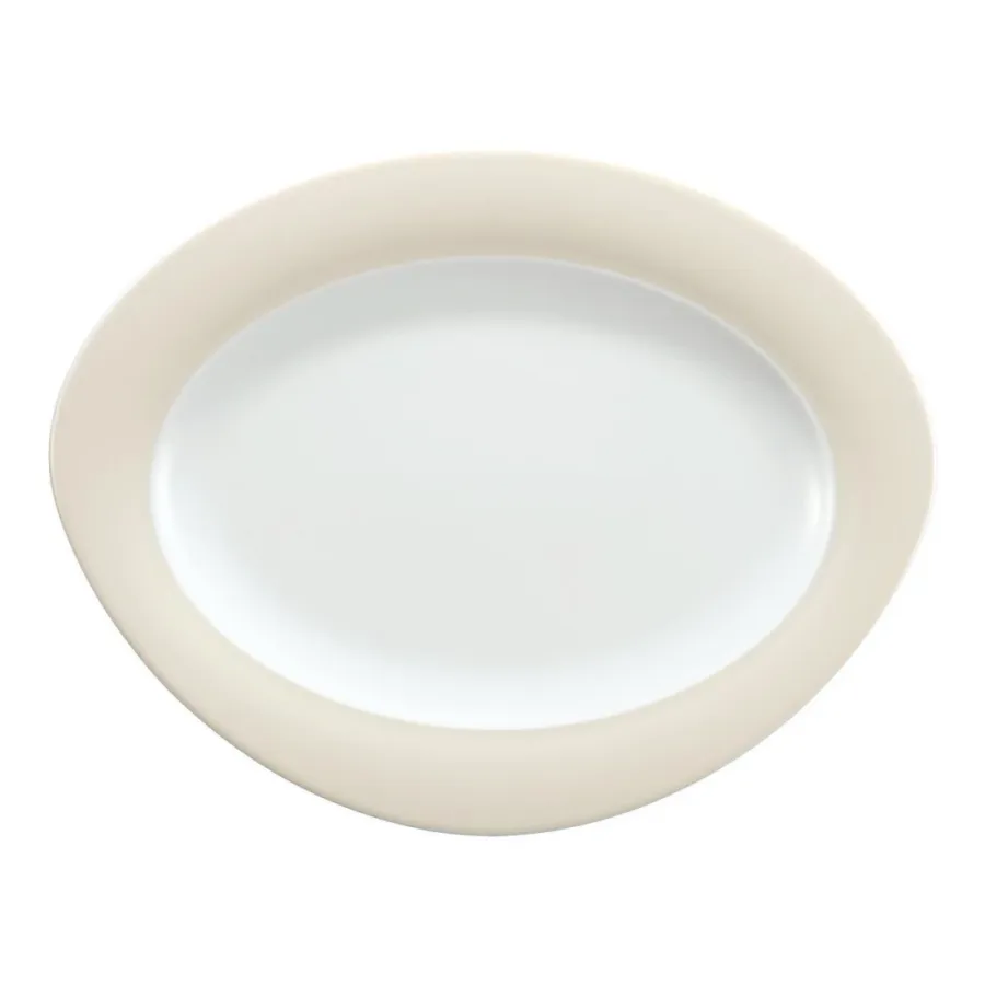 obrazek 1 Niemiecka porcelana – porcelanowy owalny półmisek do serwowania - Seltmann Weiden