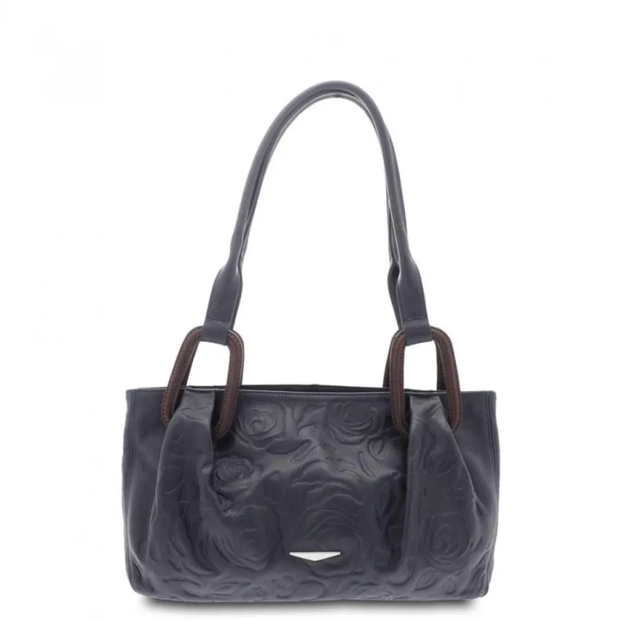 obrazek 2 Elegancka skórzana torebka na ramię - Giudi