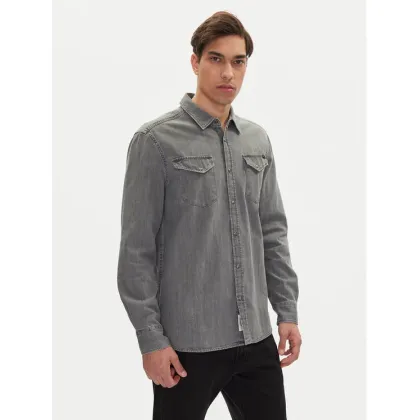 Zdjęcie Mustang Koszula jeansowa Duver 1016240 Szary Regular Fit