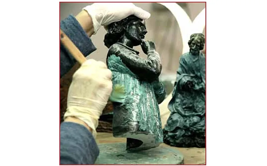 obrazek 2 Wyjątkowa figura do salonu - dwie twarze