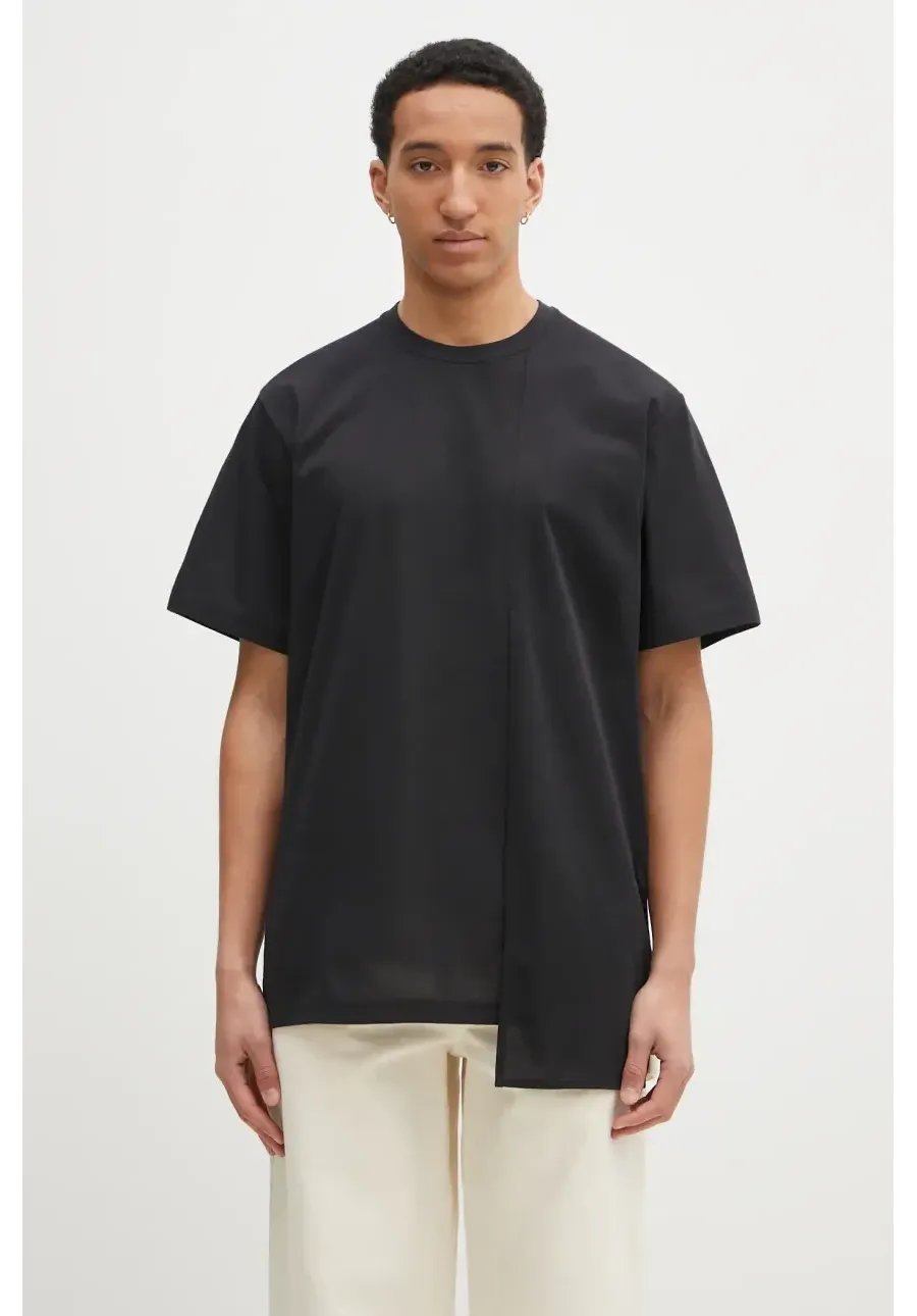 obrazek 1 Y-3 t-shirt bawełniany Premium SS Tee męski kolor czarny gładki JN4945