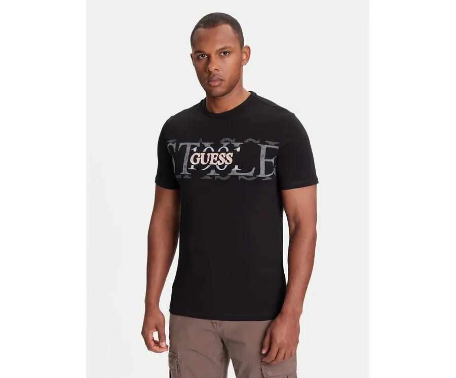 obrazek 1 Guess T-Shirt M5YI14 I3Z14 Czarny Regular Fit