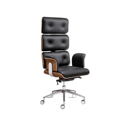 Zdjęcie Ekskluzywny skórzany fotel o wyjątkowym designie – wersja painted