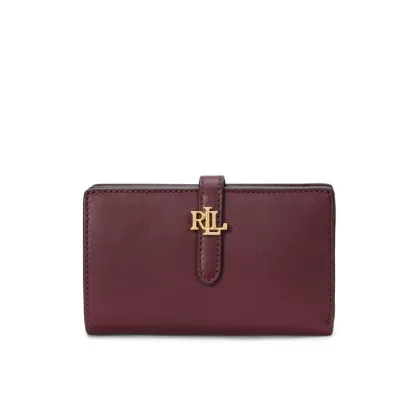 Zdjęcie LAUREN RALPH LAUREN Duży Portfel Damski 432915358004 Bordowy