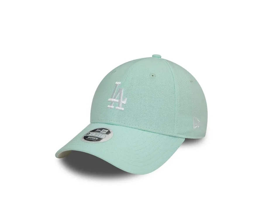 obrazek 1 New Era Czapka z daszkiem Wmns Mlb Linen 940 La Dodgers 60503464 Zielony