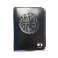 Zdjęcie Futerał samochodowy na dokumenty z dwiema wewnętrznymi kieszeniami + emblemat firmowy