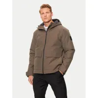 Zdjęcie Jack Wolfskin Kurtka przeciwdeszczowa Tempeltor A60205 Brązowy Regular Fit