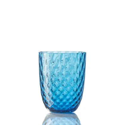 Zdjęcie Elegancka szklanka do wody ze szkła Murano