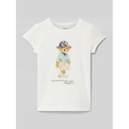 Zdjęcie T-shirt z nadrukiem z motywem i logo