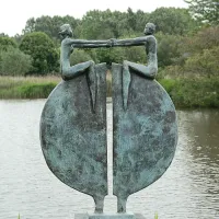 Picture Luxurious bronze sculpture