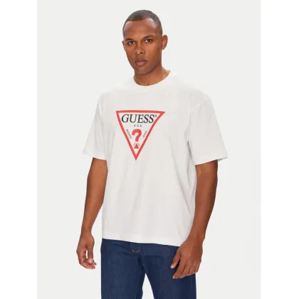 Zdjęcie Guess Jeans T-Shirt M4YI45 K8FQ4 Biały Oversize