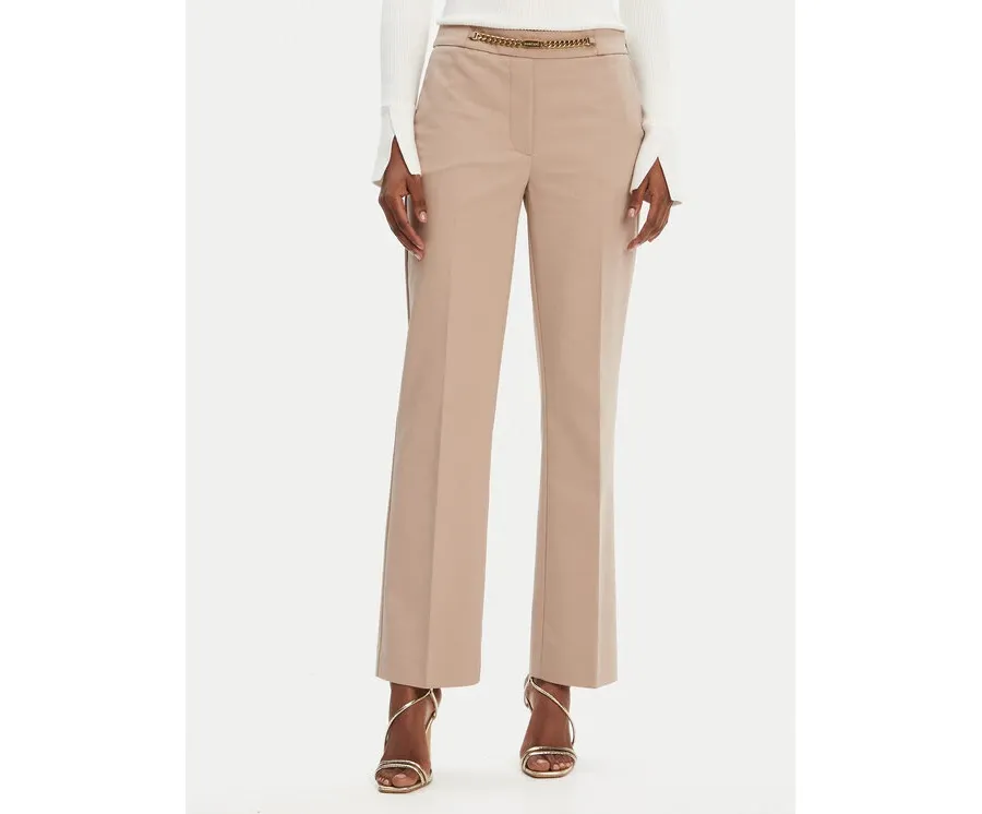 obrazek 1 Guess Spodnie materiałowe 5GGB17 7311A Brązowy Regular Fit