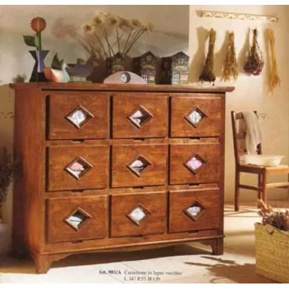 Zdjęcie Solidna, włoska komoda z 9cioma szufladami - Zanini