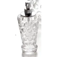 Picture Beautiful soap dispenser made of Italian hand-cut crystal - Il Paralume Marina