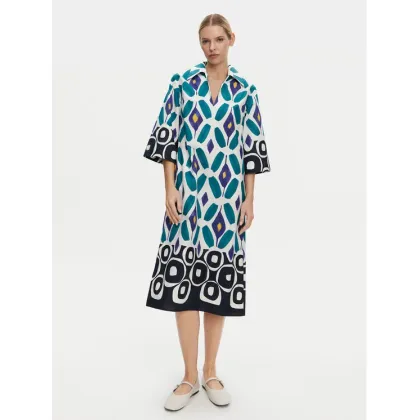 Zdjęcie Luisa Spagnoli Sukienka codzienna Prudenza 542073 Kolorowy Loose Fit
