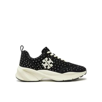 Zdjęcie Tory Burch Sneakersy Good Luck Studded Trainer 161961 Czarny