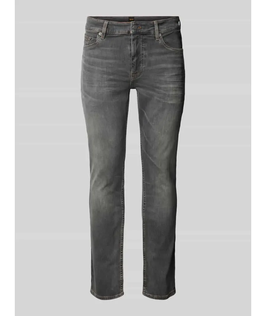 obrazek 1 Jeansy o kroju slim fit z dodatkiem streczu model ‘DELAWARE’