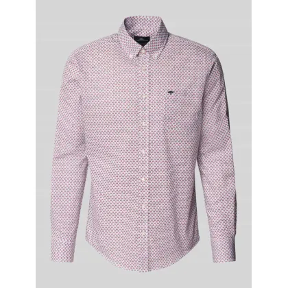 Zdjęcie Koszula casualowa o kroju regular fit z kołnierzykiem typu button down