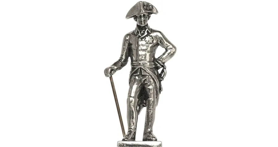 obrazek 1 Solidny nóż do otwierania listów z figurką Fryderyka II wielkiego