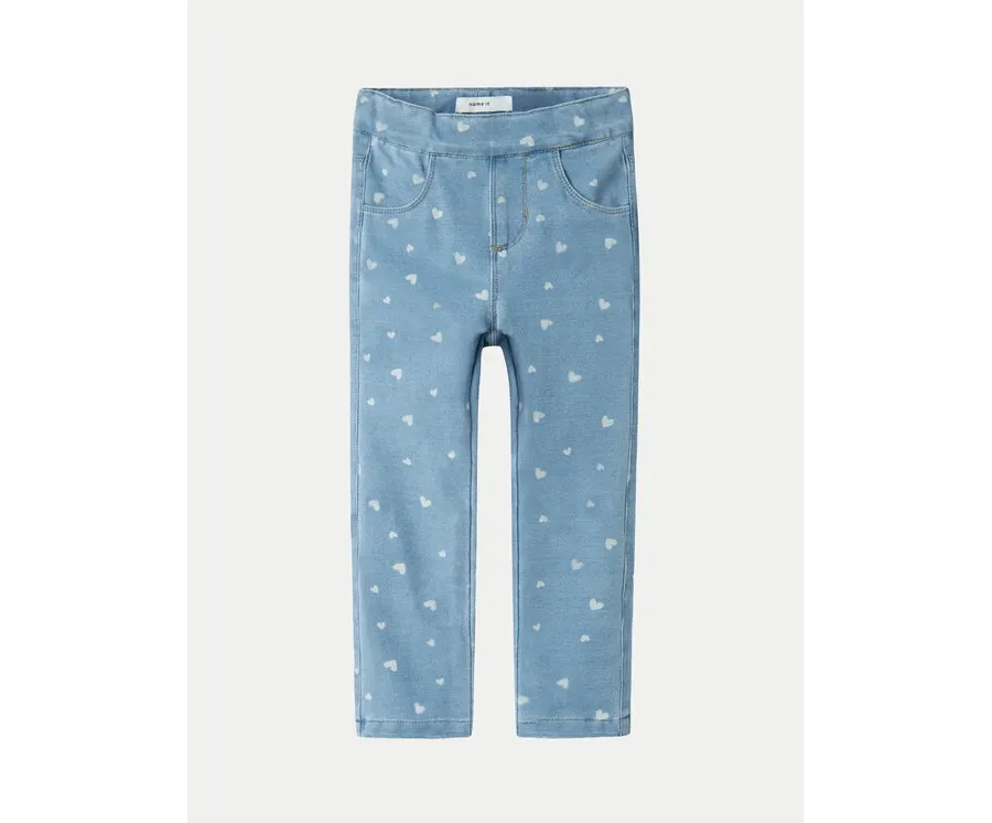obrazek 1 NAME IT Legginsy 13218347 Niebieski Slim Fit