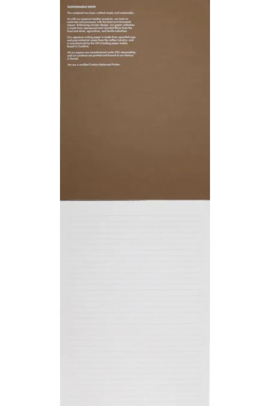 obrazek 4 Wykonany w Wielkiej Brytanii - notes A4, 120 stron w linie