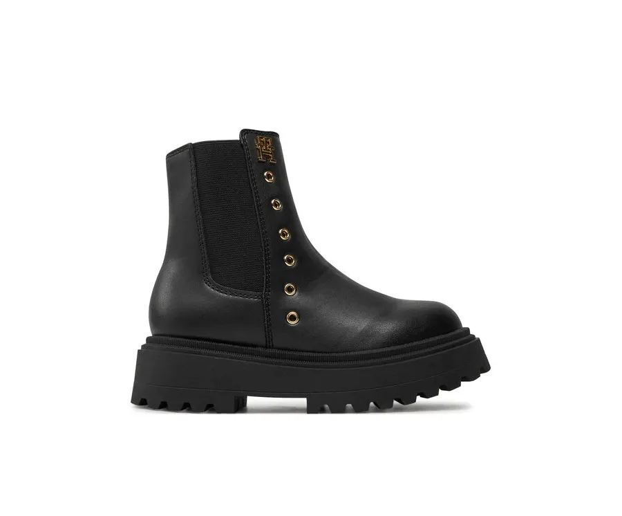 obrazek 1 Tommy Hilfiger Botki Chelsea Boot T3A5-33578-1351 M Czarny